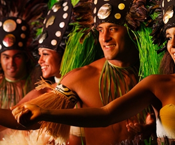 Kauai: Buffetmiddag med åpen bar og Luau Kalamaku-show