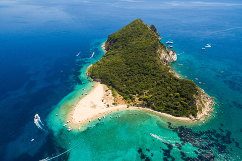 Zakynthos: Small boat trip to Keri, Mizithres & Marathonisi In English and French language