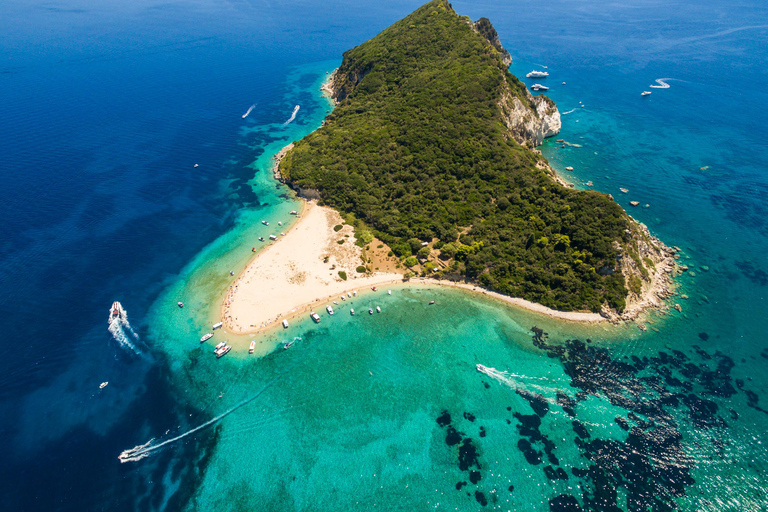 Zante: Pequeña excursión en barco a Keri, Mizithres y MarathonisiEn inglés y francés