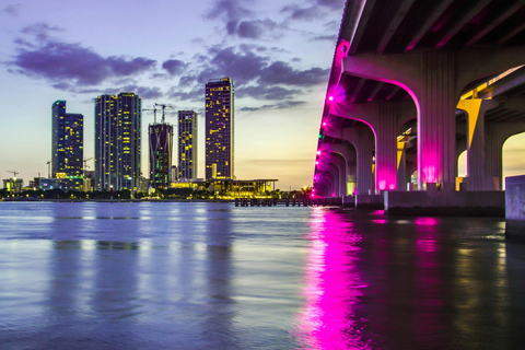Miami: Sunset Cruise with Open Bar & Skyline Views