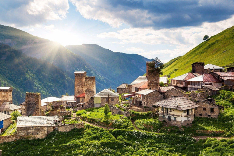3-Day Svaneti Mountains Tour with 4x4 Vehicle