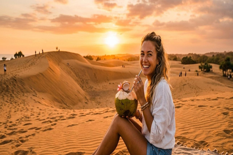 Yogya: Sand Dunes Sunset Jeep Tour & Fresh Coconut Treat Gumuk Sand Dunes Sunset (no Jeep)