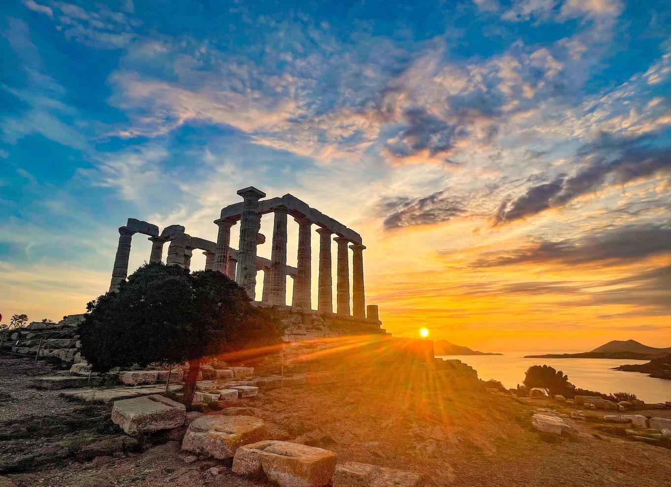 Athens riviera: Dagstur til Poseidon-templet og Vouliagmeni-søen
