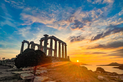 Riviera di Atene: Tour di un giorno del Tempio di Poseidone e del Lago di VouliagmeniRiviera di Atene: Tour di un giorno del Tempio di Poseidone e del lago di Vouliagmeni