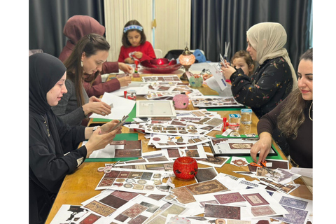 Antalya: Traditional Ethnic Collage Art Workshop with Tea
