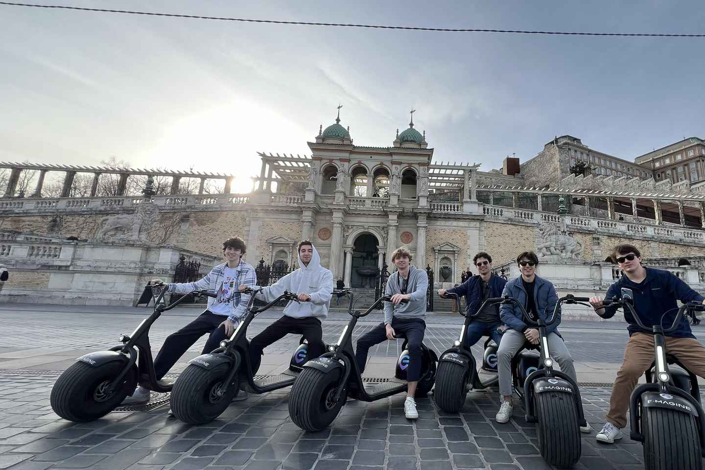 Budapest: Guided City Sights Tour by E-Scooter