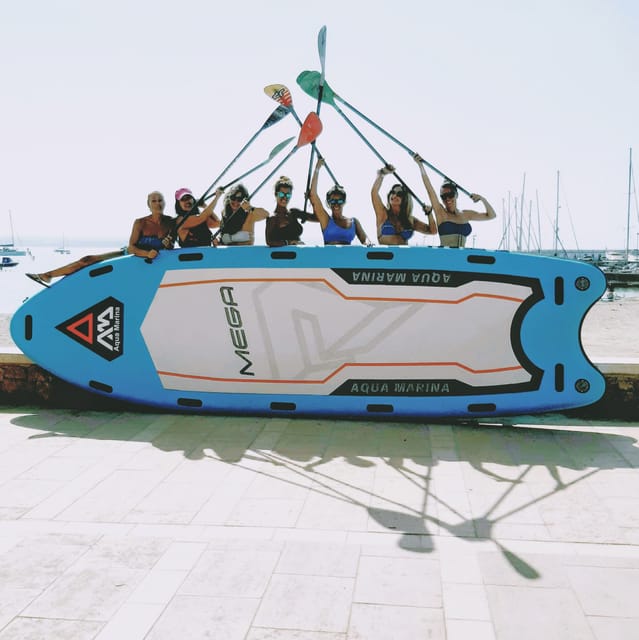 Rent a Giant Stand Up Paddle XXL for groups GetYourGuide