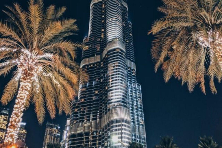 迪拜：夜间城市导览厢车游和迪拜国际机场喷泉表演私人旅游