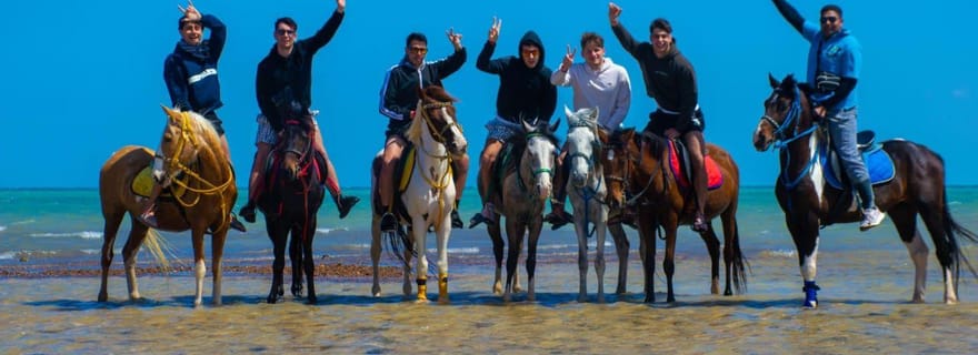 Sahl Hasheesh : promenade à cheval dans le désert et la mer, avec transferts