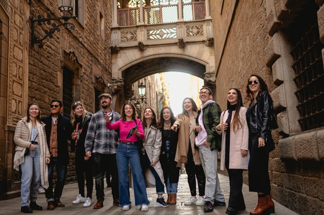 Barcelone : visite guidée à pied des joyaux cachés, avec plus de 10 sites touristiques
