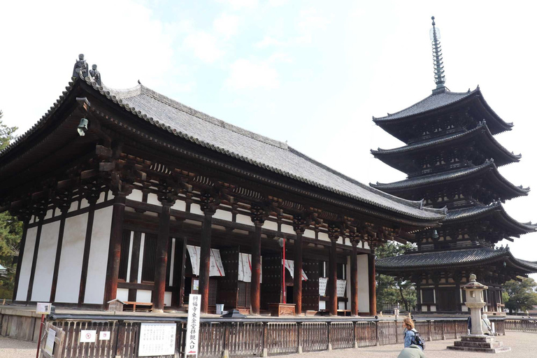 From Osaka: Nara 6 World Heritage Sites Day Tour with Guide