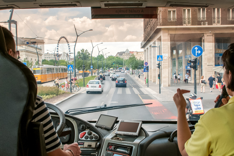 Budapeszt: wycieczka pływającym autobusem po lądzie i wodzie95-minutowa wycieczka