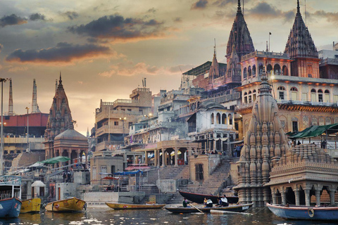 Visite d&#039;une journée à Varanasi avec Sarnath et tour en bateau