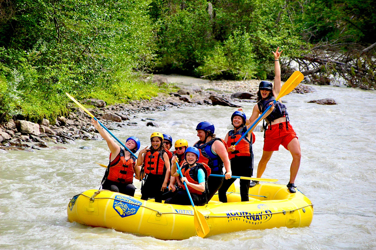 Panorama: Toby Creek Whitewater Rafting Adventure