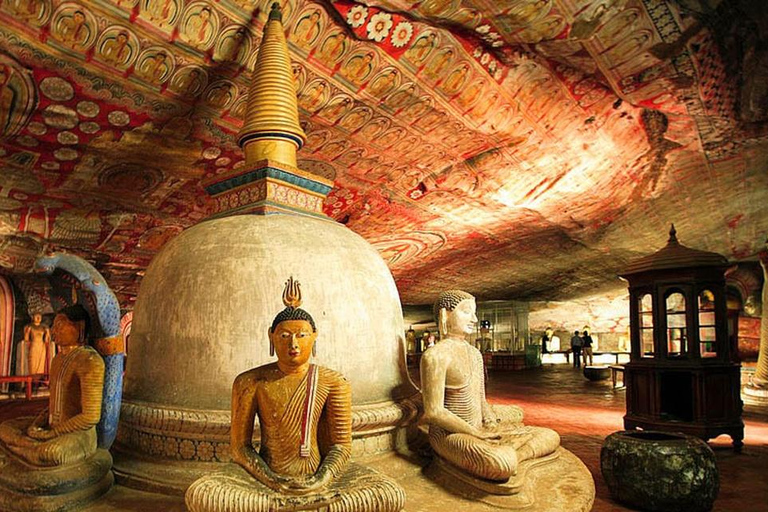 Sigiriya: Sigiriya & Dambulla Day Tour with Lunch