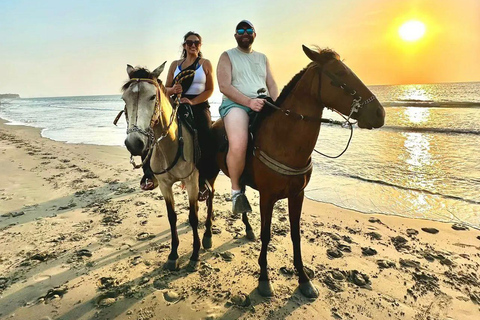 Cartagena: Seaside horseback ride with a bilingual guide