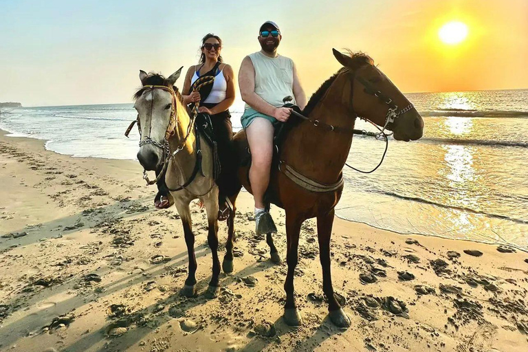 Cartagena: Seaside horseback ride with a bilingual guide