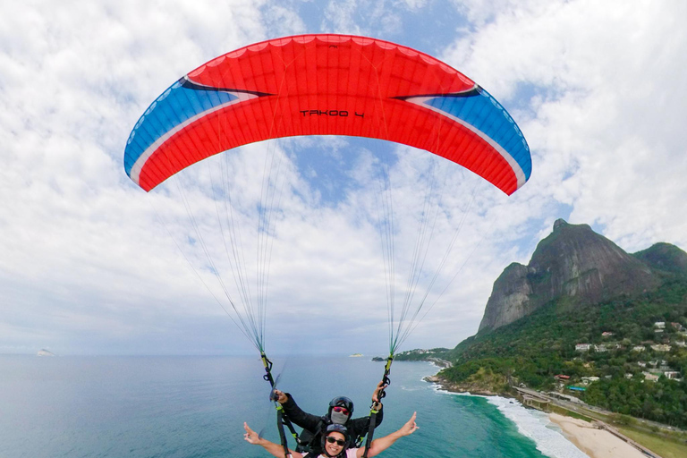 Rio de janeiro : Skärmflygning Tandemflygningar över Rio