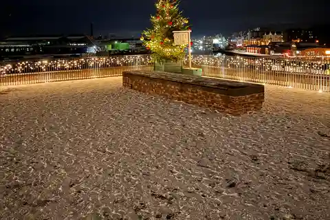 Em Lübeck, você está passando a noite em casa.