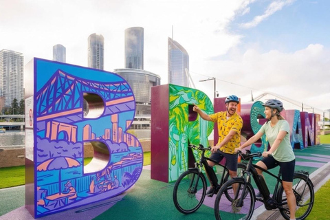 Brisbane: Guided E-Bike Tour with Bluetooth Audio
