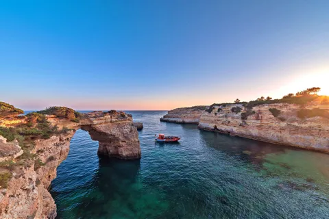 From Albufeira: Benagil Cave Sunset Cruise