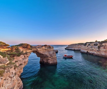 From Albufeira: Benagil Cave Sunset Cruise