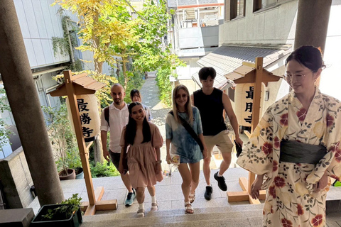 Osaka: visita a templos y clase de caligrafía tradicional