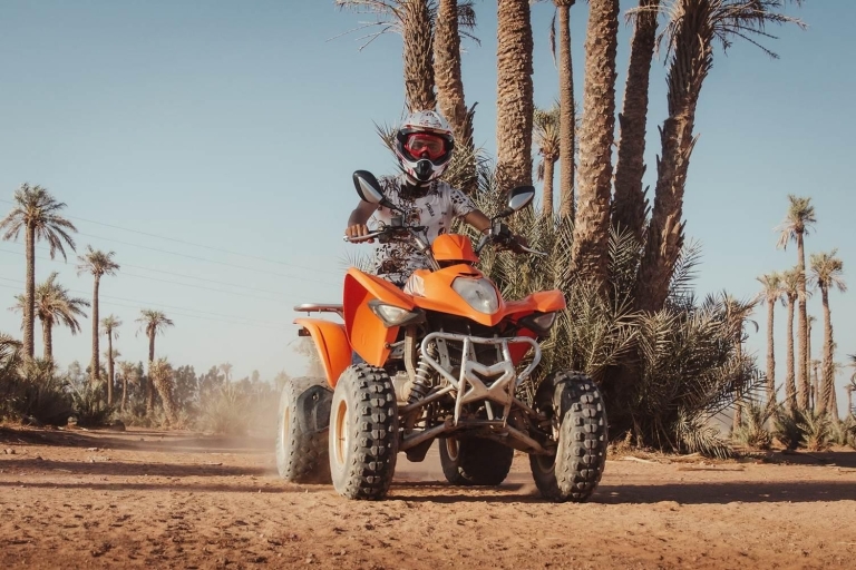 Self Drive Quad Biking Tour in Marrakech Palmeraie