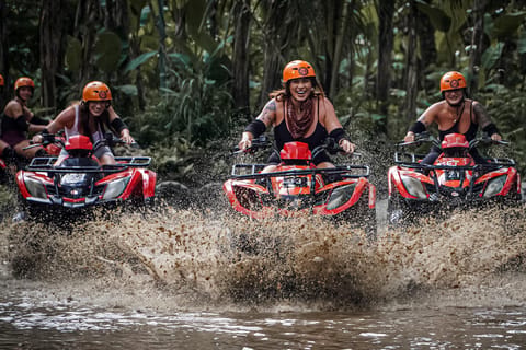 Ubud: Guided ATV Quad Bike Jungle Adventure with Lunch - Image 2
