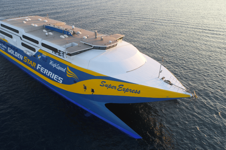 Mykonos : trajet en ferry entre Mykonos et ParosBillet aller simple en ferry de Paros à Mykonos