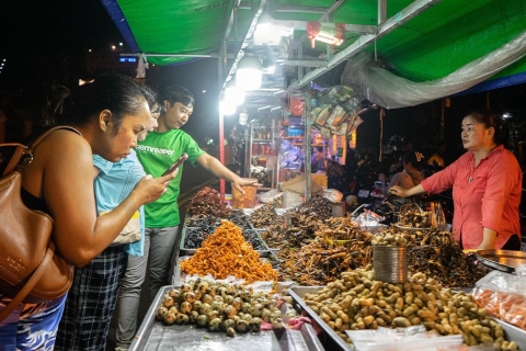 Visita gastronómica nocturna de Phnom Penh