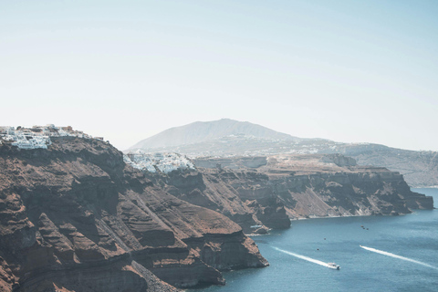 Santorini: Red Beach, Megalochori, and Oia Sunset Tour