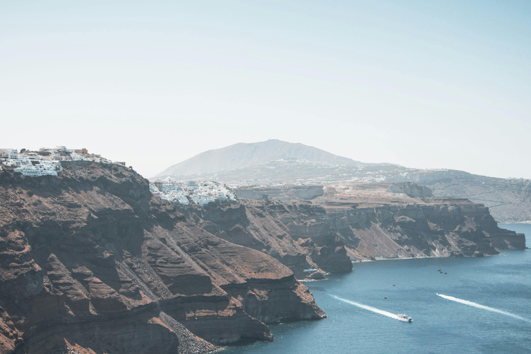 Santorini: Red Beach, Megalochori, and Oia Sunset Tour