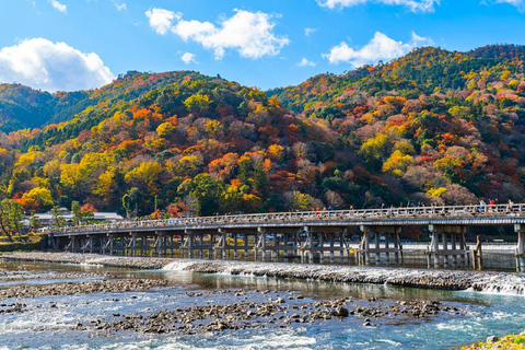 Osaka/Kyoto: Sanzenin, Arashiyama Train, Bamboo Forest Tour Kyoto Station Meeting Point 9:50 AM