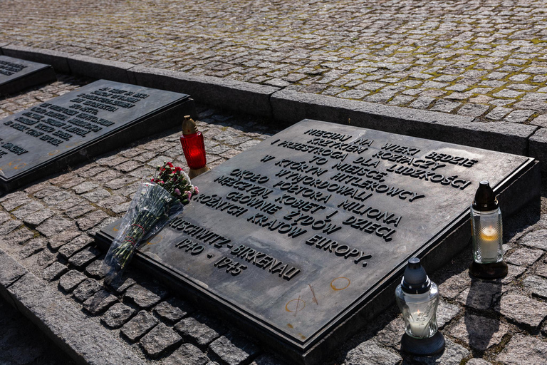 Vanuit Krakau: Auschwitz-Birkenau rondleiding met vervoer