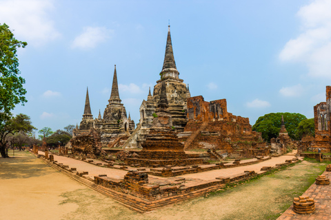 Bangkok do Ayutthaya: Przygoda w małej grupie z lunchem