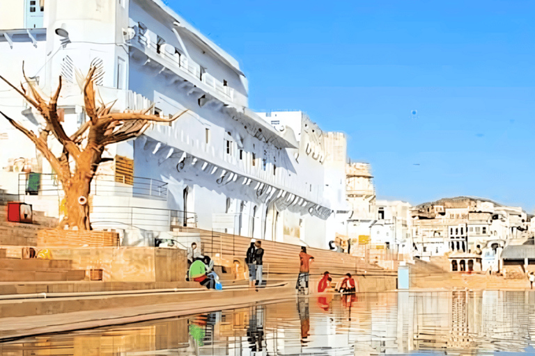 Depuis Jaipur : Ajmer Pushkar Visite privée en taxi avec guideVisite privée d&#039;Ajmer Pushkar en taxi