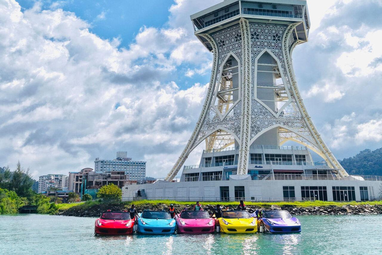 Langkawi: Tuba Mangrove Jet Car Tour with Beach Stop