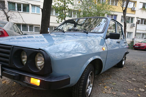 Boekarest: privé vlooienmarkttour per vintage auto