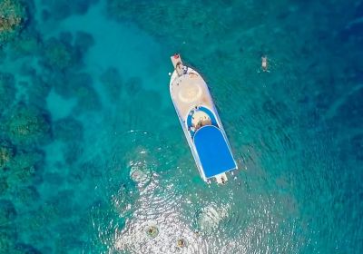 Wycieczka łodzią ze szklanym dnem i nurkowanie z rurką - Port Vila