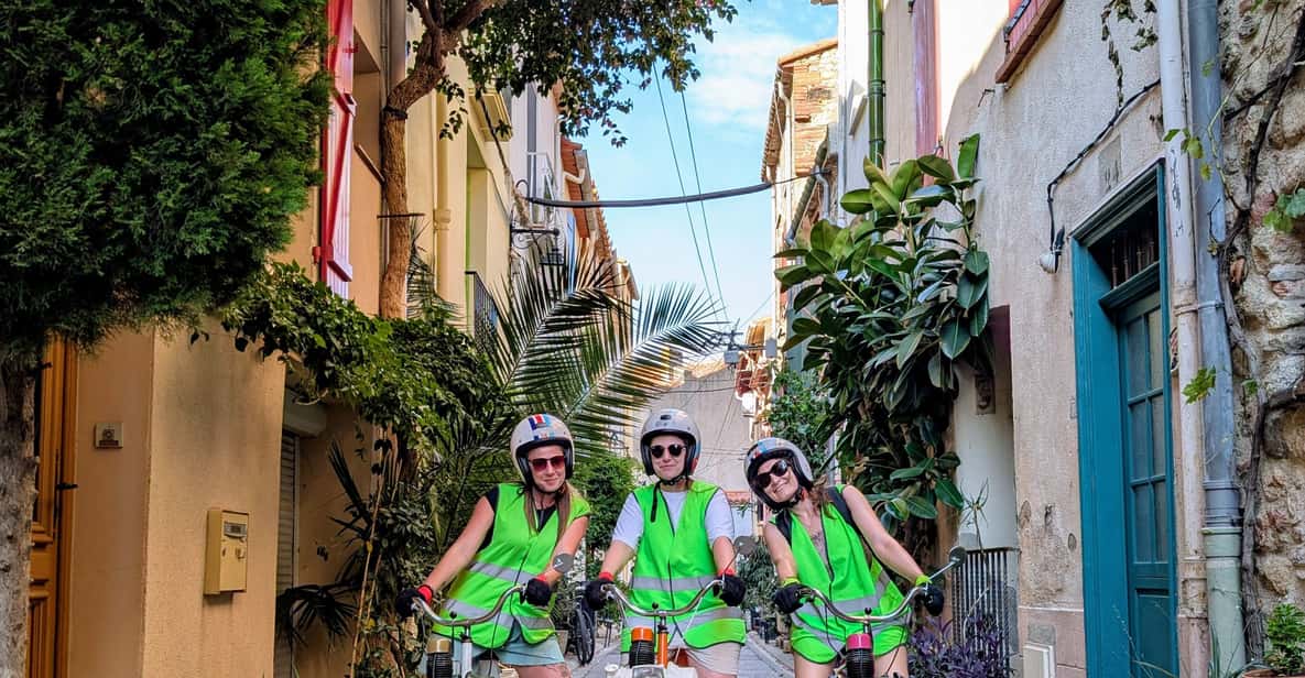 Afbeelding 2 van Argelès-sur-Mer: begeleide rit met een Solex en ontdekking van het erfgoed