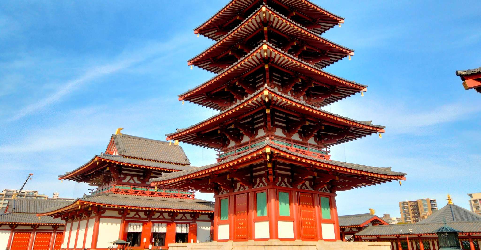 Osaka 7 Temples & Shrines Guided Tour + Audio Guide