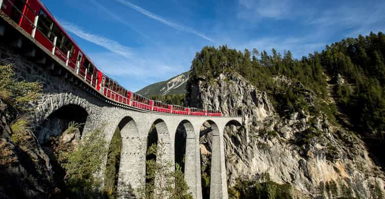 From Milan: Bernina Red Train and St. Moritz Tour photo 6
