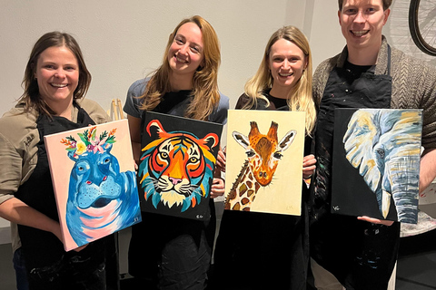 Antwerp: Sip and Paint Workshop