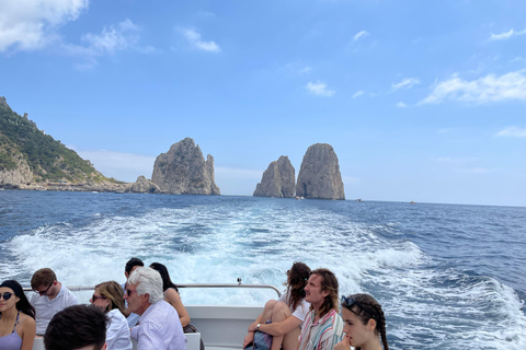 Blue Tour Capri (island tour by boat) departing from Naples