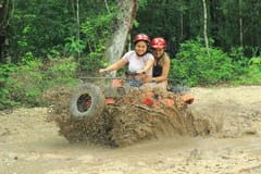 Cancún ATV Tour mit kostenlosem Ausritt, Cenote & Mittagessen