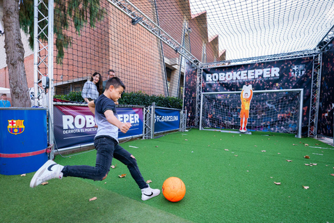 Barcelona: FC Barcelona Museum Ticket & Robokeeper Challenge