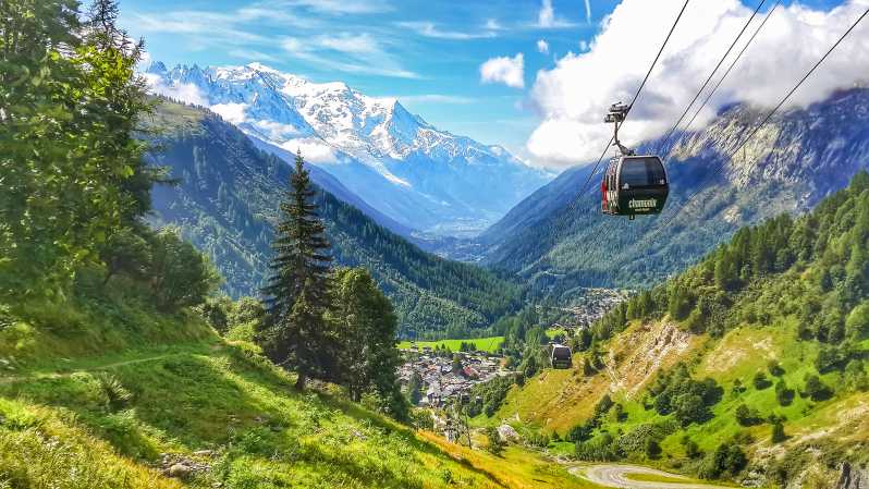 Vanuit Genève: Dagtrip met gids naar Chamonix en Mont-Blanc