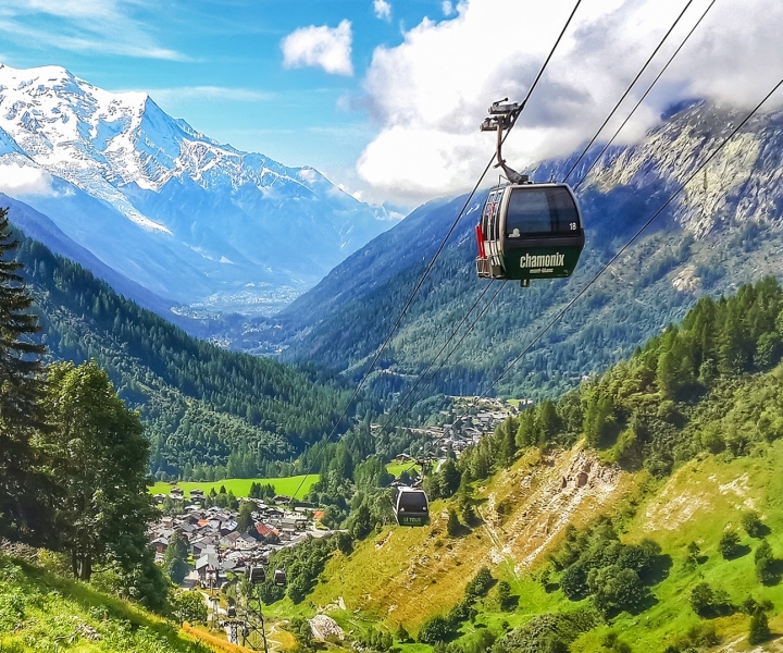 Depuis Genève : excursion guidée au Mont-Blanc et à Chamonix