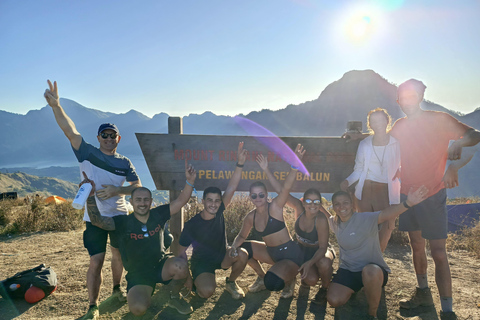 Mount Rinjani 2days and 1night summit Via Sembalun